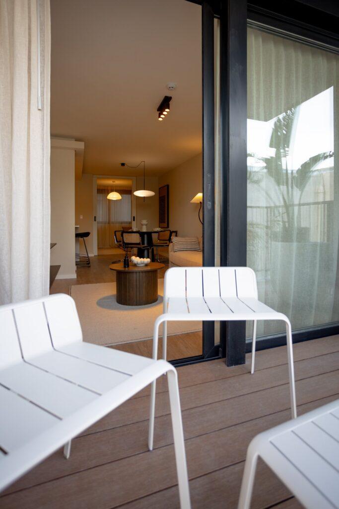 Unidad showroom Delta Sur – Terraza